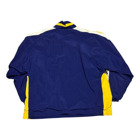 DIADORA Water Resistant Windbreaker Retro Soccer Outdoor Jacket Mens Large - Picture 2 of 6